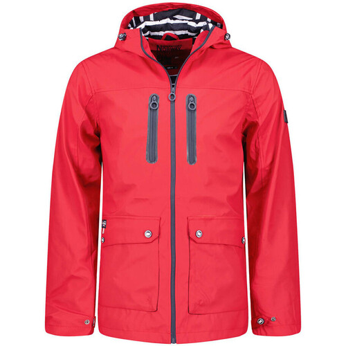 Kleidung Herren Parkas Geographical Norway SX2038H/GN Rot