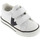 Schuhe Kinder Sneaker Low Victoria SPORT  BASKET 1065162 KONTRASTSTREIFEN Weiss