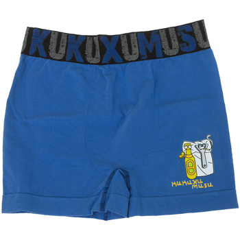 Unterwäsche Jungen Boxer Kukuxumusu 98752-BLEU Blau