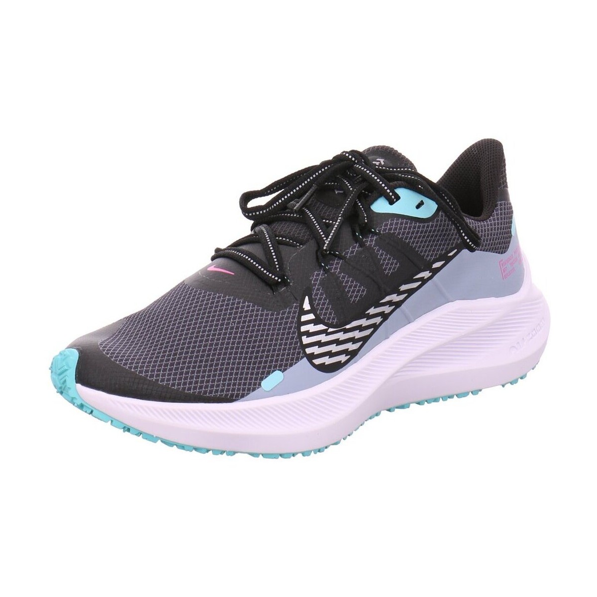 Schuhe Damen Laufschuhe Nike Sportschuhe WINFLO 7 SHIELD CU3868 403 Schwarz