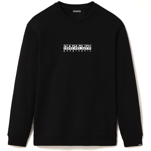 Kleidung Herren Sweatshirts Napapijri B-Box Sweater Schwarz