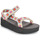 Schuhe Damen Sandalen / Sandaletten Teva W FLATFORM UNIVERSAL CROCHET Beige / Multicolor