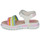 Schuhe Mädchen Sandalen / Sandaletten Pablosky  Weiss / Multicolor