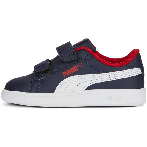 Schuhe Kinder Sneaker Puma Baskets bébé  Smash 3.0 L V Inf Blau