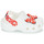 Schuhe Mädchen Pantoletten / Clogs Crocs Disney Minnie Mouse Cls Clg T Weiss / Rot