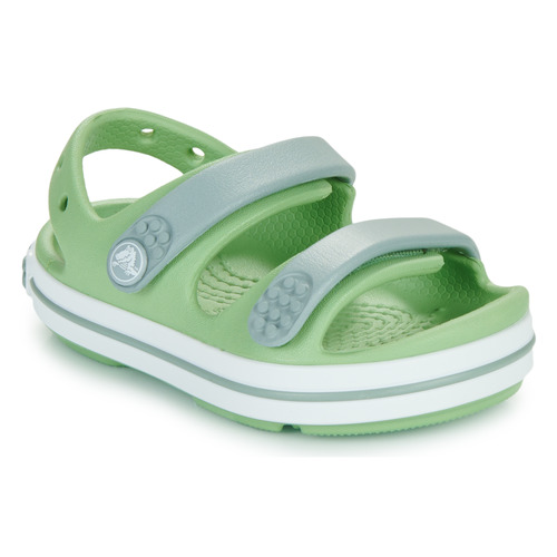 Schuhe Kinder Sandalen / Sandaletten Crocs Crocband Cruiser Sandal T Grün