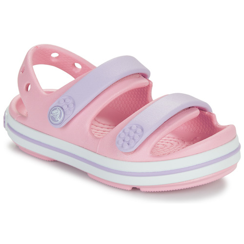 Schuhe Mädchen Sandalen / Sandaletten Crocs Crocband Cruiser Sandal T Rosa