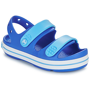 Schuhe Kinder Sandalen / Sandaletten Crocs Crocband Cruiser Sandal K Blau