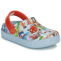Schuhe Kinder Pantoletten / Clogs Crocs Avengers Off Court Clog K Grau