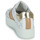 Schuhe Damen Sneaker Low NeroGiardini E409954D Weiss / Cognac / Gold