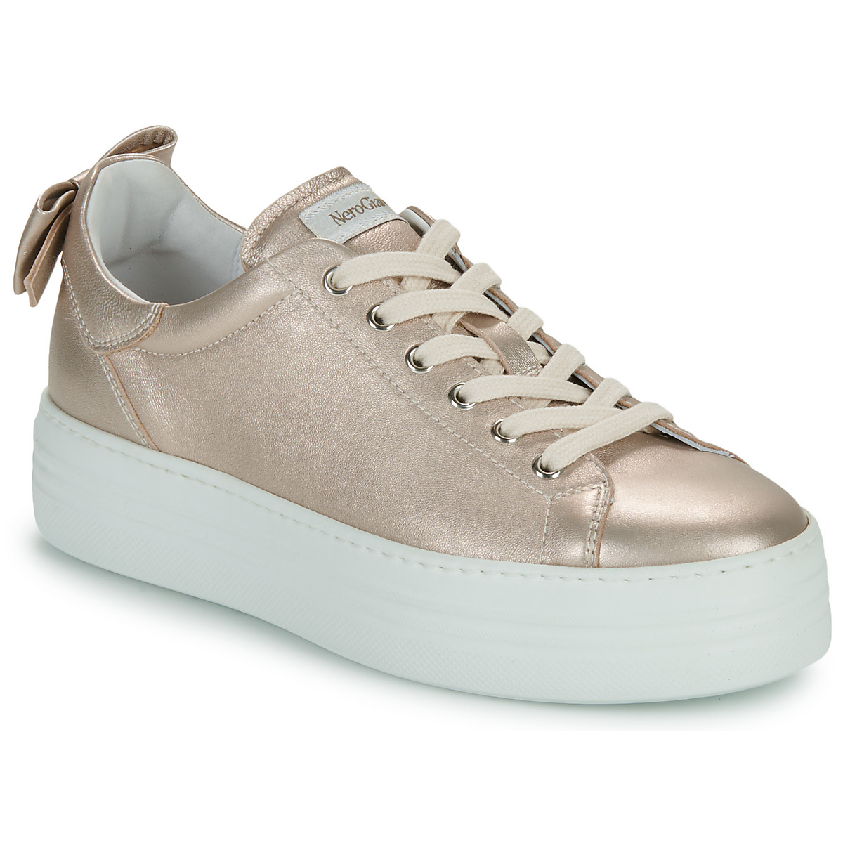 Schuhe Damen Sneaker Low NeroGiardini E409965D Gold