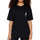 Kleidung Damen T-Shirts & Poloshirts Converse 10023207-A03 Schwarz