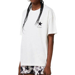Kleidung Damen T-Shirts & Poloshirts Converse 10023207-A01 Weiss