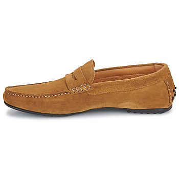 Selected SLHSERGIO SUEDE PENNY DRIVING SHOE B Cognac