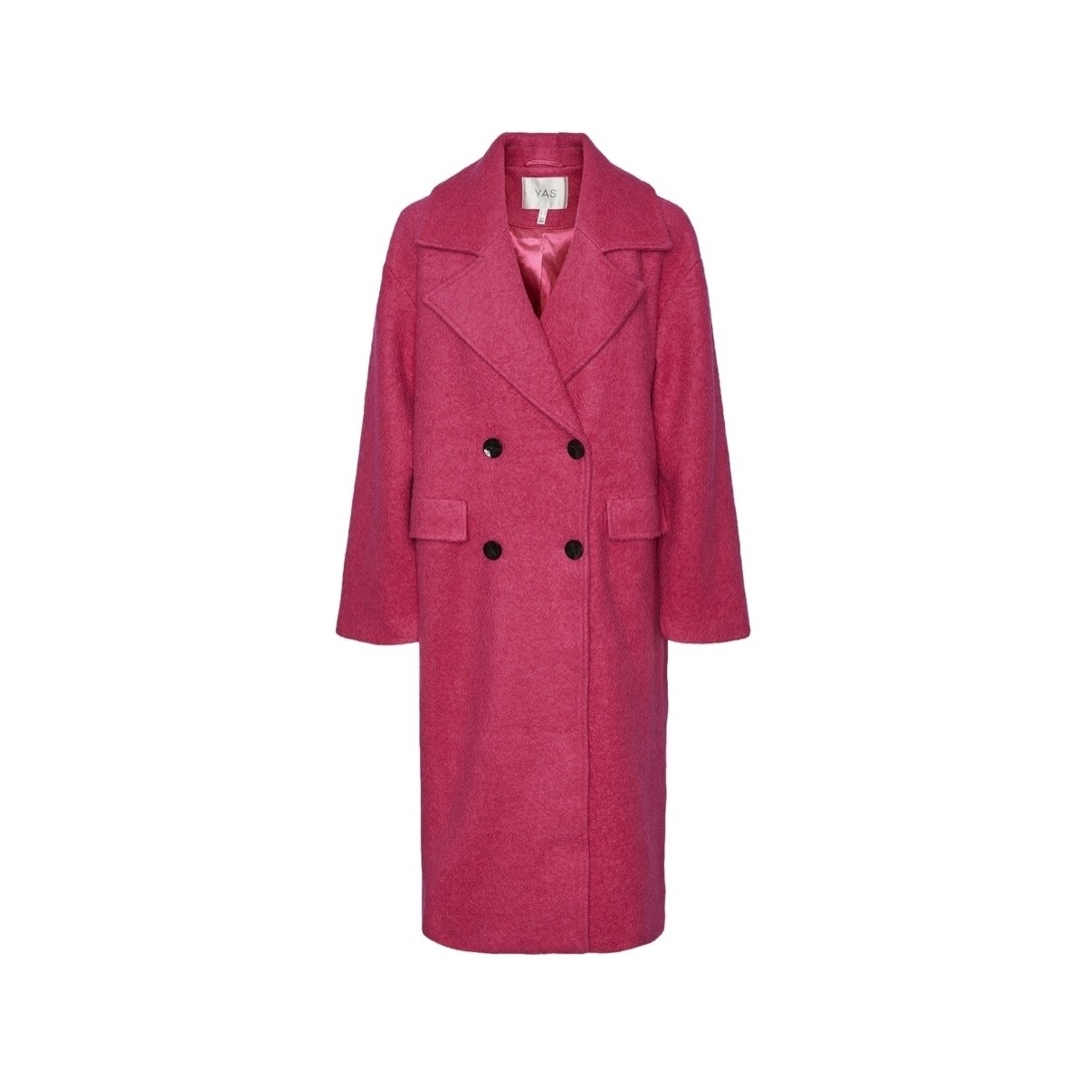 Kleidung Damen Mäntel Y.a.s YAS Noos Mila Jacket L/S - Fuchsia Purple Rosa