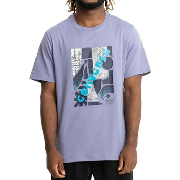 Kleidung Herren T-Shirts & Poloshirts Converse 10023992-A04 Violett