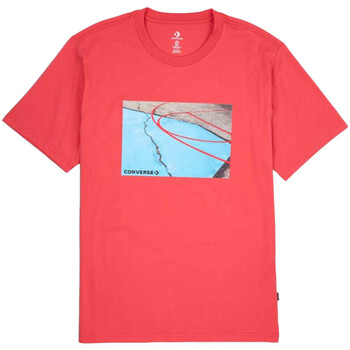 Kleidung Herren T-Shirts Converse 10022940-A03 Rot