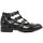 Schuhe Damen Derby-Schuhe Officine Creative CALIXTE-032-NERO Schwarz