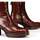 Schuhe Damen Low Boots Fluchos DORKING  STIEFEL D9157 CRISTEL Braun