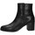Schuhe Damen Ankle Boots Progetto tr 951 Stiefeletten Frau Schwarz