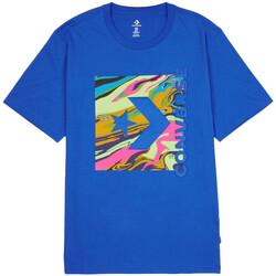 Kleidung Herren T-Shirts & Poloshirts Converse 10023262-A03 Blau