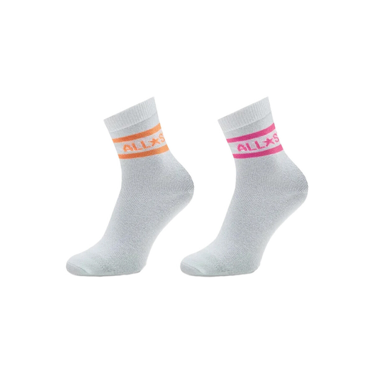Unterwäsche Damen Socken & Strümpfe Converse E1028W Weiss