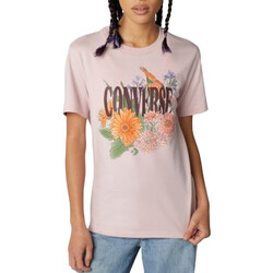 Kleidung Damen T-Shirts & Poloshirts Converse 10023730-A03 Rosa
