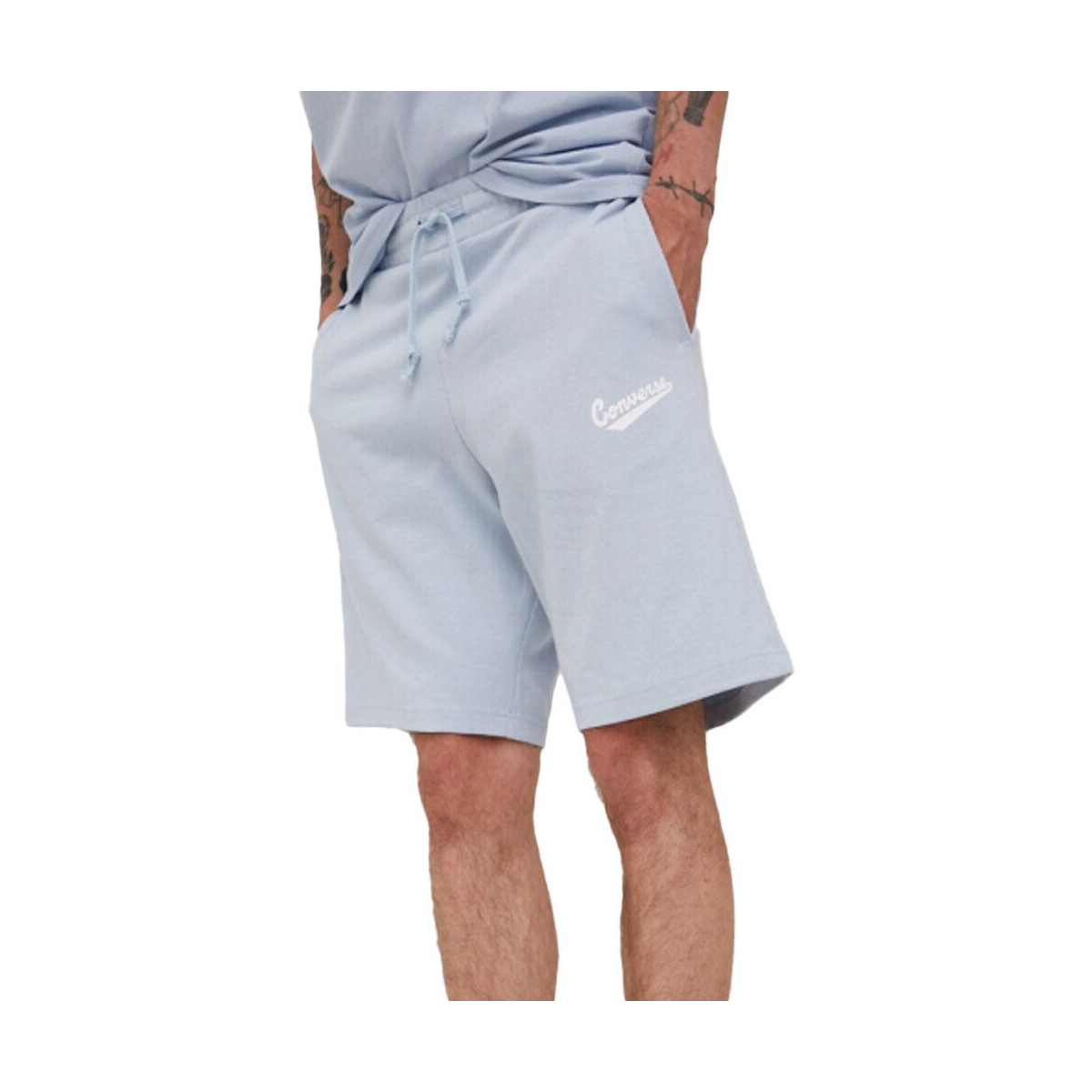 Kleidung Herren Shorts / Bermudas Converse 10018228-A20 Blau