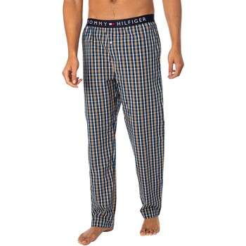 Kleidung Herren Pyjamas/ Nachthemden Tommy Hilfiger Gewebte, bedruckte Pyjamahose Multicolor