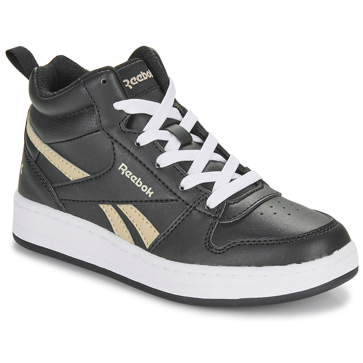 Schuhe Kinder Sneaker High Reebok Classic REEBOK ROYAL PRIME MID 2.0 Schwarz / Beige