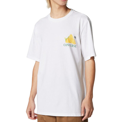 Kleidung Herren T-Shirts Converse 10023993-A03 Weiss