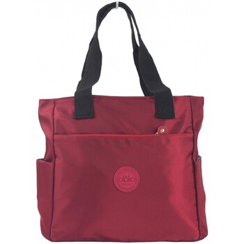 Taschen Damen Shopper / Einkaufstasche Gloko g4926 rote Damenaccessoires Rot