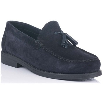 Schuhe Herren Slipper Cardozo 1956 E5876.1 Blau