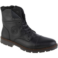 Schuhe Herren Boots Rieker Boots Schwarz