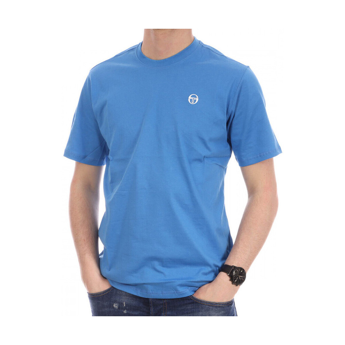 Kleidung Herren T-Shirts & Poloshirts Sergio Tacchini 38713-296CW Blau
