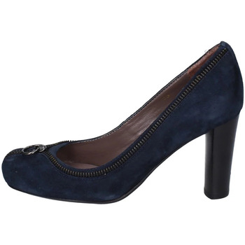 Schuhe Damen Pumps Luciano Barachini EY179 Blau
