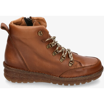 Schuhe Damen Low Boots Rhostock 14110 Braun