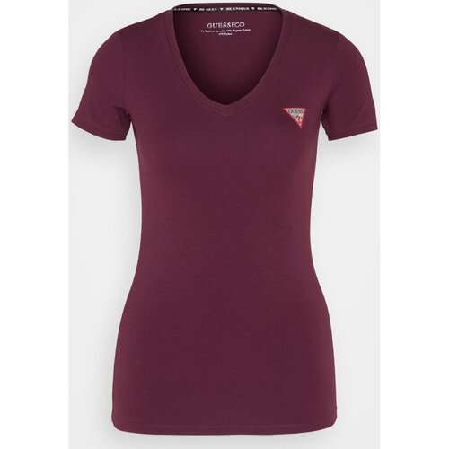 Kleidung Damen T-Shirts & Poloshirts Guess W2YI45 J1314 Violett