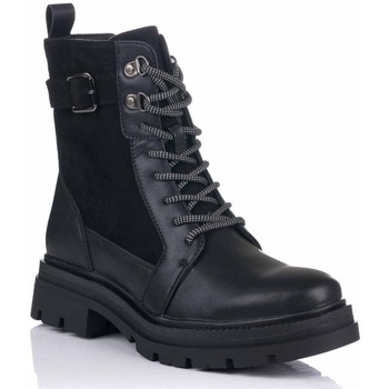Schuhe Damen Boots Hispaflex 23259 Schwarz