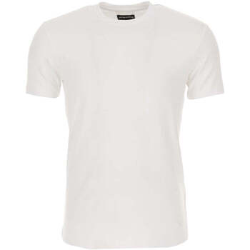Kleidung Herren T-Shirts & Poloshirts Emporio Armani  Weiss