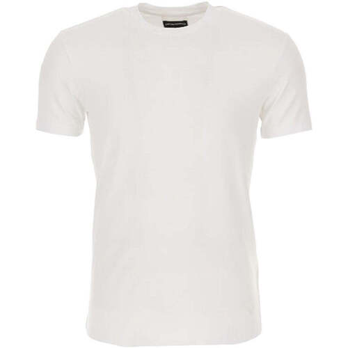 Kleidung Herren T-Shirts & Poloshirts Emporio Armani  Weiss