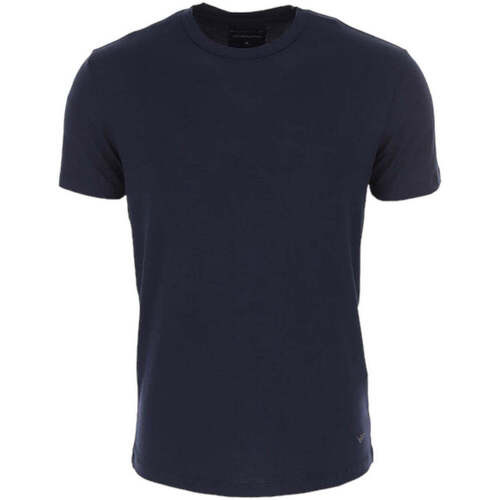 Kleidung Herren T-Shirts & Poloshirts Emporio Armani  Blau