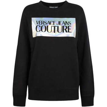 Kleidung Damen Sweatshirts Versace Jeans Couture  Schwarz