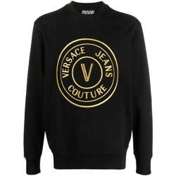 Kleidung Herren Sweatshirts Versace Jeans Couture  Schwarz