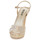 Schuhe Damen Sandalen / Sandaletten Menbur 24773 Gold