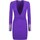 Kleidung Damen Kurze Kleider Amen HMW23421 Violett