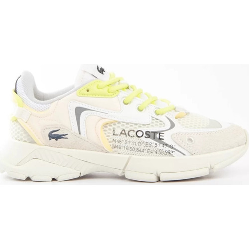 Schuhe Damen Sneaker Low Lacoste L003 Neo Weiss