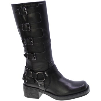 Schuhe Damen Low Boots Numero.6 Roma 143628 Schwarz