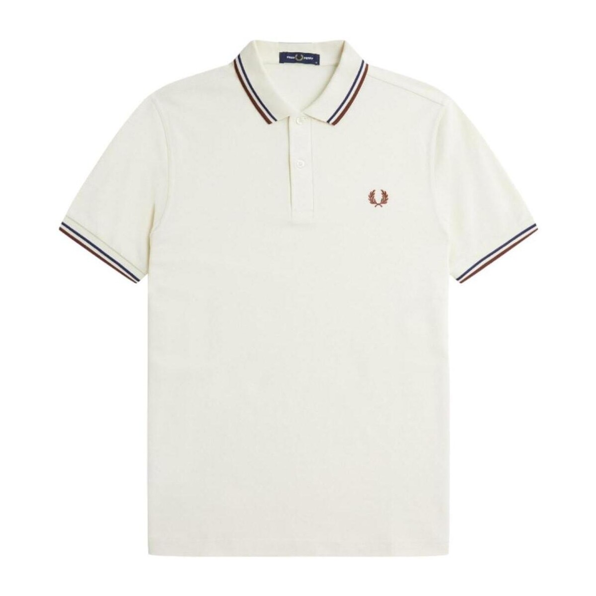 Kleidung Herren T-Shirts Fred Perry  Weiss
