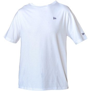 Kleidung Herren T-Shirts New-Era NE Essentials Tee Weiss